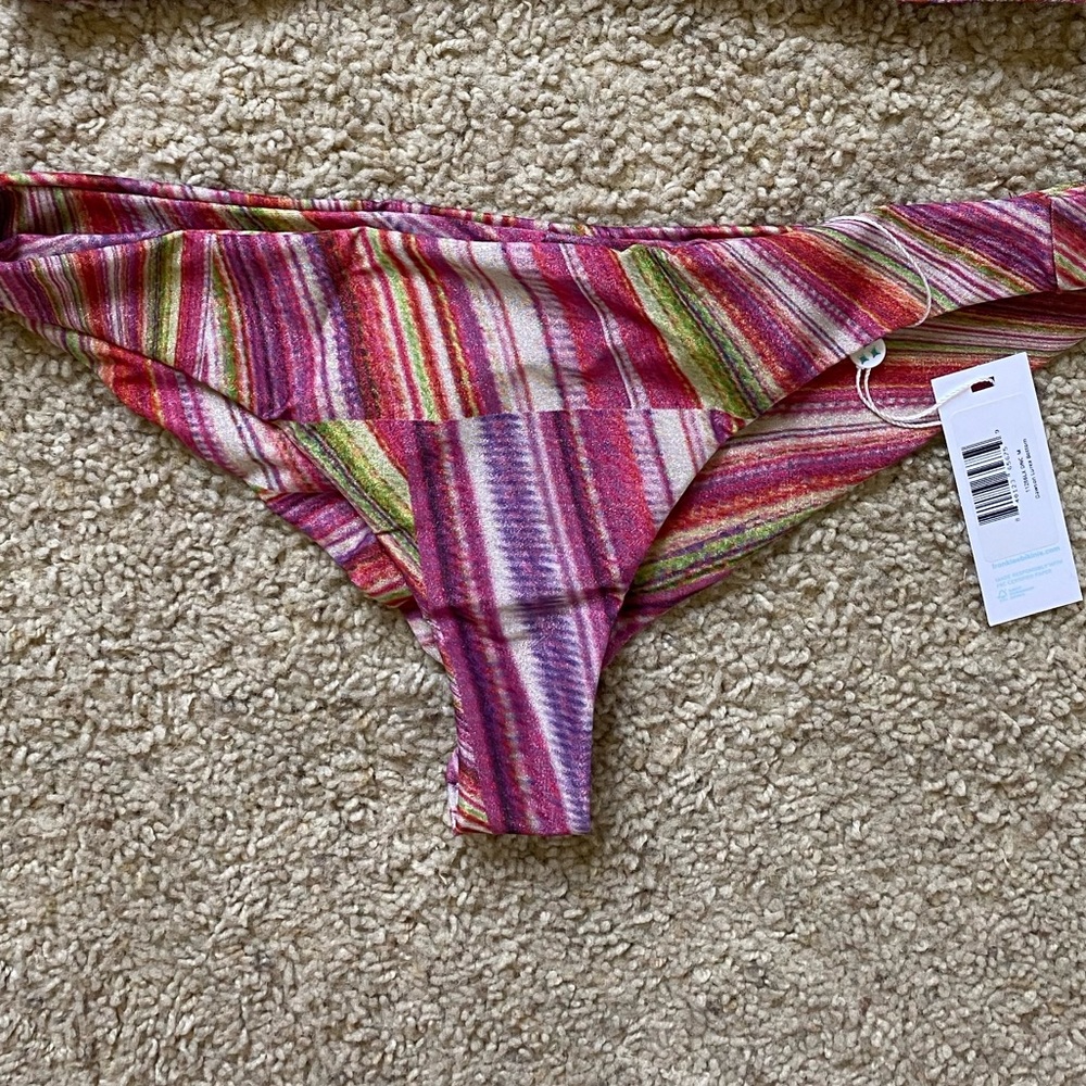 Frankie's Bikinis Dance Pink bottoms